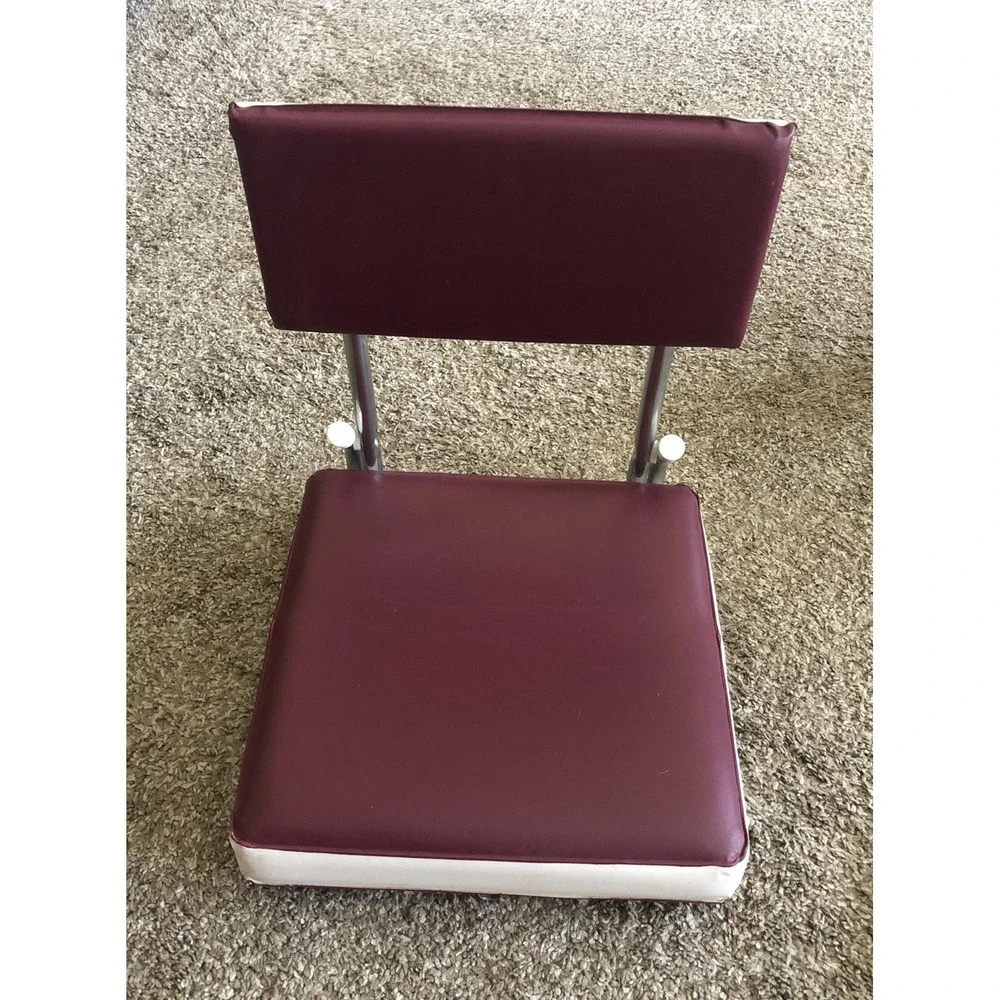 Vintage Alabama Crimson Tide Football Hardback Stadium Bleacher Cushion Seat